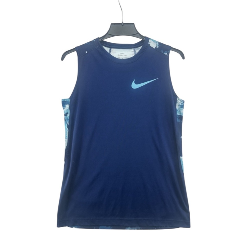 Nike Dri Fit‎ Blue Sleeveless Top Shirt Size XL